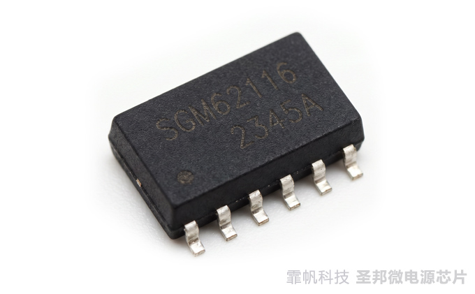 SGM62116,升压/降压芯片芯片实物图