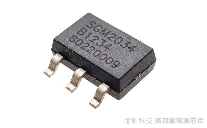 SGM2034,LDO稳压芯片芯片实物图
