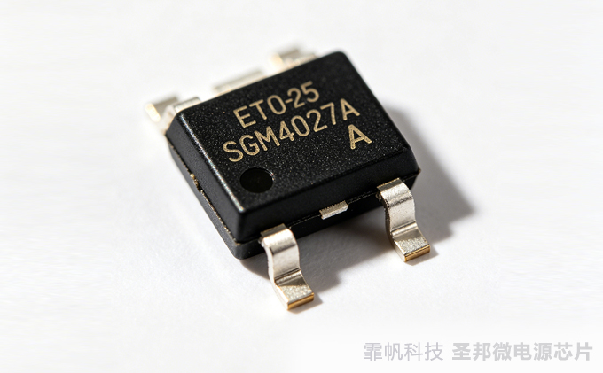 SGM4027A,电压基准芯片实物图