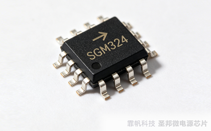 SGM324,放大器芯片实物图