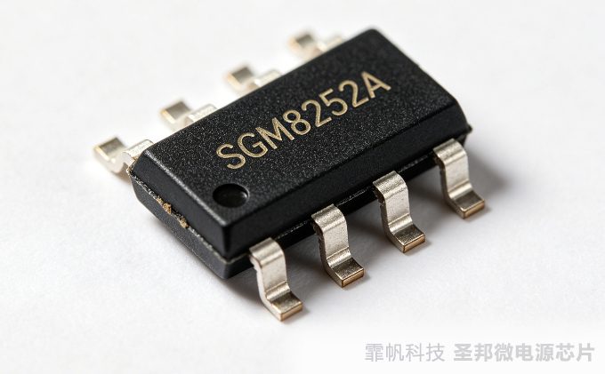 SGM8252A,放大器芯片实物图