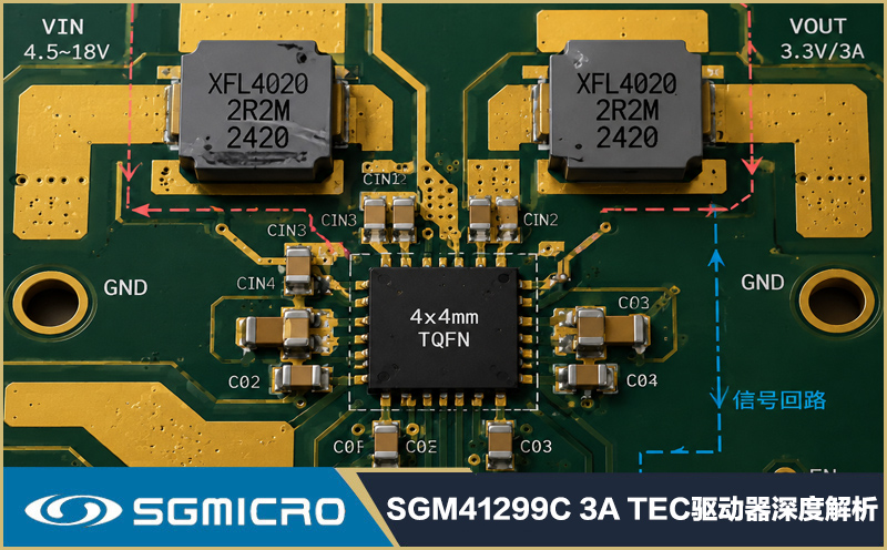 SGM41299C 3A TEC驱动器深度解析：设计原理与实战落地  | 圣邦微一级代理商