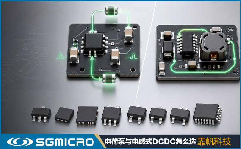 电荷泵 vs 电感式DCDC怎么选？圣邦微SGM3110/3111/3112/3204/3206/3207/3209全系拆解